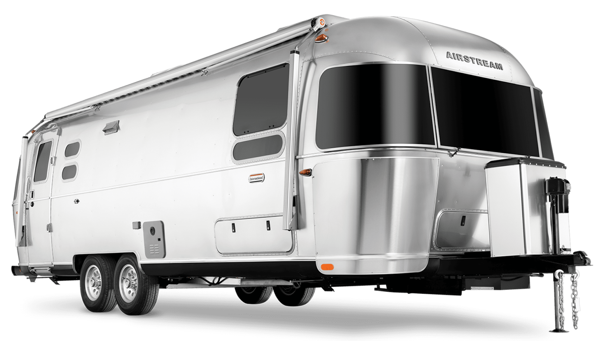 An Airstream trailer.