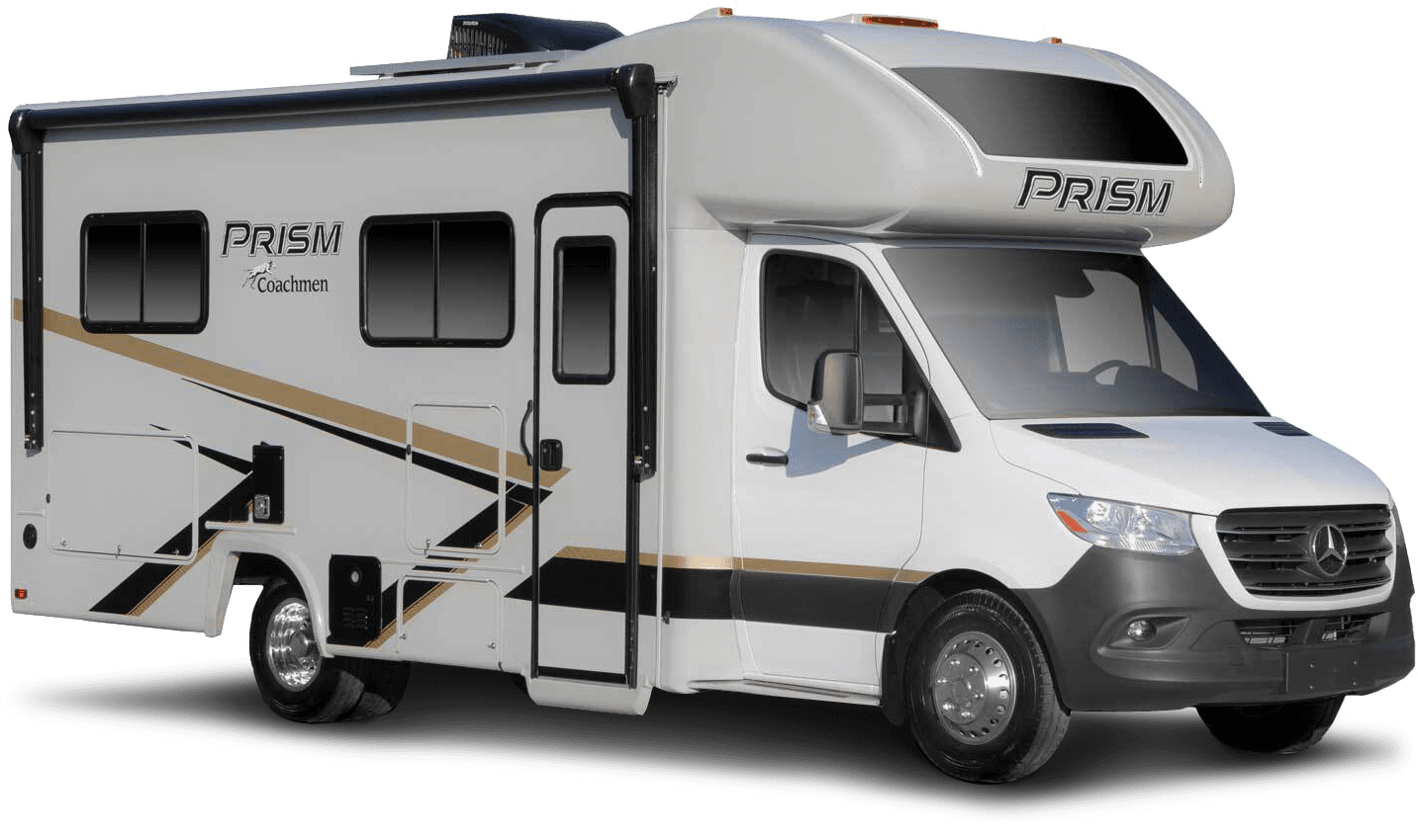 A Class C motorhome.